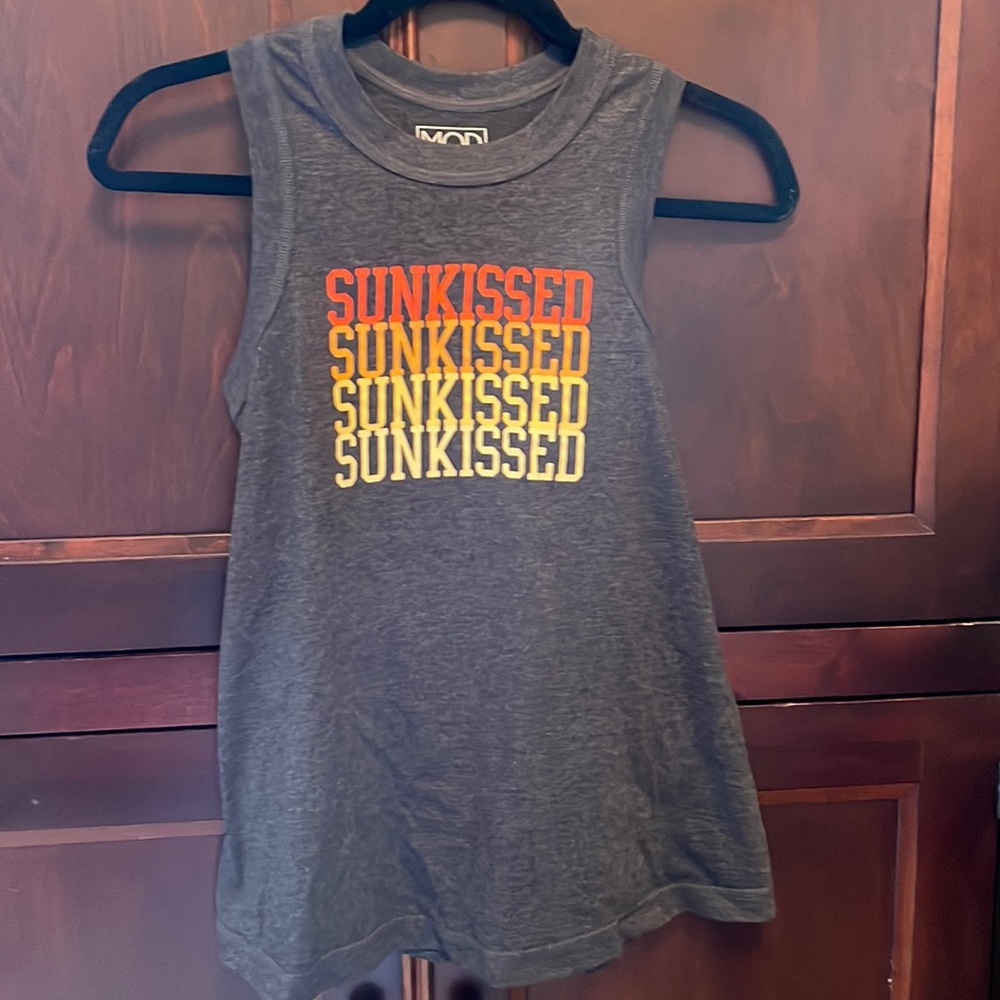 Gray tank top by Modern Lux